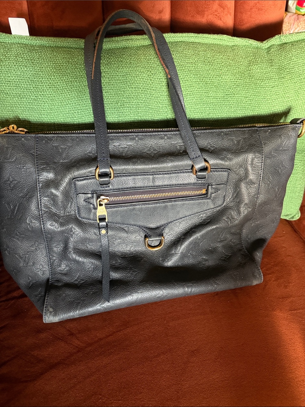 Authentic Louis Vuitton empreinte lumineuse dark blue